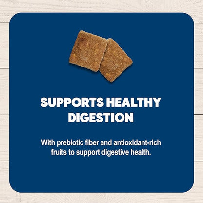 Blue Buffalo BeneBars Digestive Support Dog Treats with Prebiotic Fiber, Made with Natural Ingredients, USA Chicken & Apple, 9-oz Bag