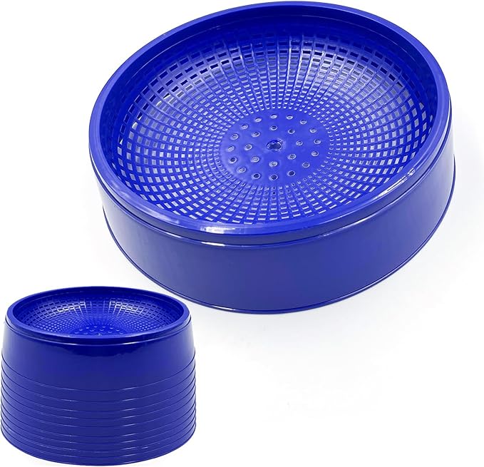 10PCS Pigeon Nest Bowl, Plastic Racing Pigeon Breeding Hatching Nest Box Egg Basin for Quails Doves and Small Birds,Pet Cage Supplies