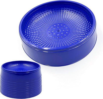 10PCS Pigeon Nest Bowl, Plastic Racing Pigeon Breeding Hatching Nest Box Egg Basin for Quails Doves and Small Birds,Pet Cage Supplies