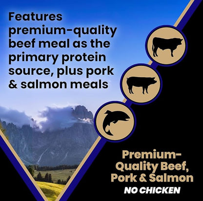 VICTOR Super Premium Dog Food — Sensitive Skin and Stomach — Beef Meal & Brown Rice Recipe Dry Kibble — Gluten Free, No Chicken, Ideal for Dogs with Allergies — Adult and Puppy Food, 30 lb