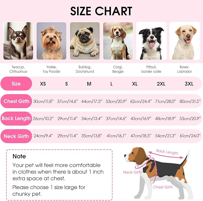 Queenmore Dog Sweaters for Small Dogs Girl, Turtleneck Fall Pet Sweaters, Waffle KnitSweater for Doggie, Cat Sweater Puppy Coat, Pink XS