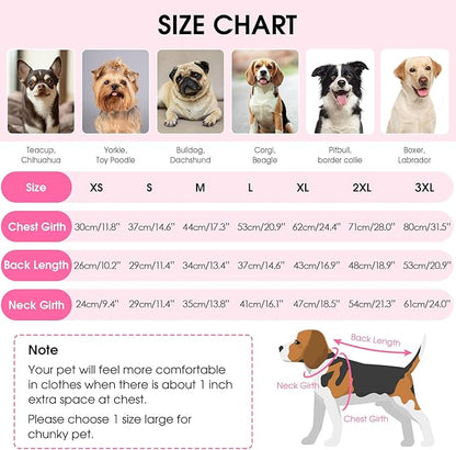 Queenmore Small Dog Sweaters, Dog Sweaters for Small Dogs Male, Pet Sweaters with Check Pattern, Soft Warm Plaid Pull-on Cat Knitwear, Pink S