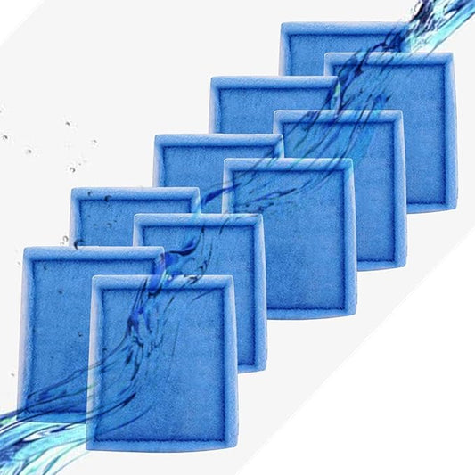 10-20 Gallon Aquarium Filters EZ-Change #2 Filter Cartridge fit Aquarium Filter Cartridge 10 to 20 Power, for Healthier Fish (10 Pcs)