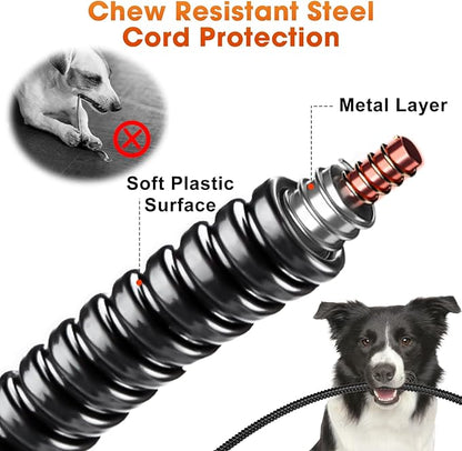 GASUR Pet Heating Pad, Waterproof Electric Dog Cat Heat Pad with Timer, Temperature Adjustable Heated Cat Bed for Winter, Auto Power-Off, Anti-bite Heated Pad for Dogs Cats -28''x16'', Medium