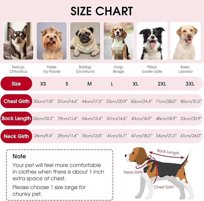 Queenmore Dog Sweater Large Breeds, Dog Christmas Sweater, Turtleneck Knitted Pullover Xmas Doggie Clothes Sweatshirt, Long Sleeve Warm Pet Sweaters, XL Pet Sweater, Red XL