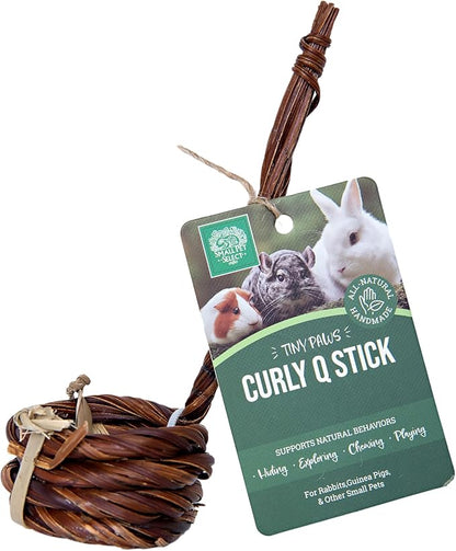 Small Pet Select - Tiny Paws Willow Play Pack, Natural Toys and Chews for Rabbits, Guinea Pigs, and Other Small Animals