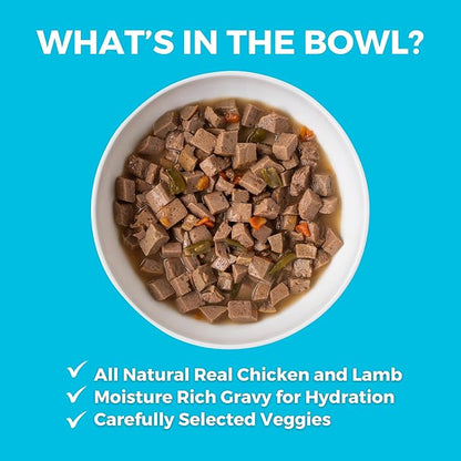 KOHA Greek Island Grill Stew for Dogs with Chicken and Lamb, High Protein Wet Dog Food, 12.7oz Cans (Case of 12)