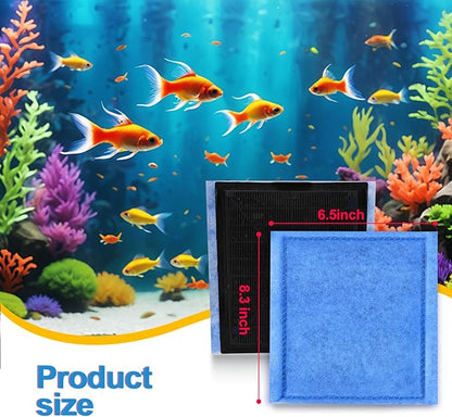 Aquarium Filter Cartridge 12 Pack Rite-Size C & EZ-Change #3 Fish Tank Filter Cartridge Replacement Compatible with PRO Power Filters 275/375 /Power Filters 200/350