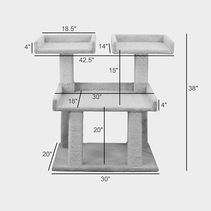 Prestige Cat Trees Maine Coon Deluxe Cat Perch