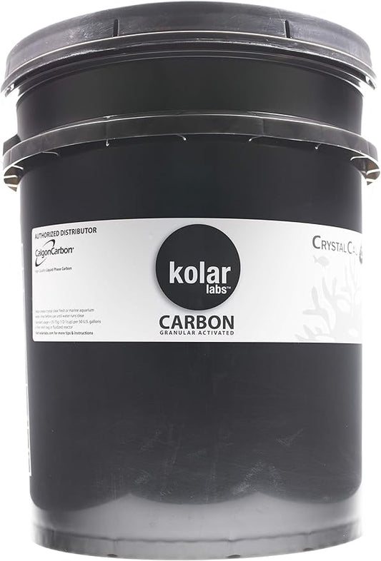 Kolar Labs Crystal Cal Activated Carbon – 5 Gallon, Activated Charcoal for Aquariums and Fish Tanks