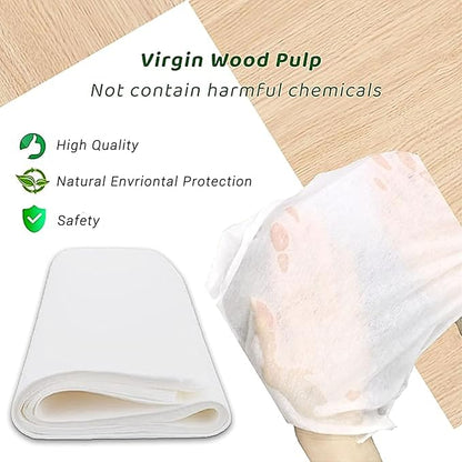 100 Pcs Bird Cage Liner Papers Big Size Cage Paper Liners Disposable Cage Paper Liners Precut Absorbent Cushion Pad Mat Accessories for Pet Bird Parrot