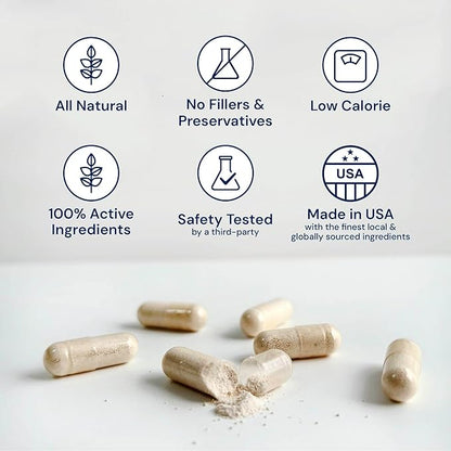 Dog Probiotics - GMP Prebiotics and Probiotics - Reduce Diarrhea Flareups - for Dogs Under 20 lbs (60 Capsules) - DoggyBiome