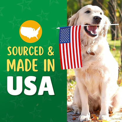 Chicken Basted Rawhide Twist Sticks Dog Treats – 60ct. Premium Rawhide Chew Sticks – Long Lasting Chicken Flavored Chews for Small Dogs Made in USA with Natural Beef Hide