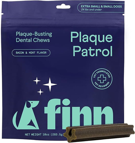 Finn Plaque Patrol Dental Chews (XS/S Dogs (20 Count))