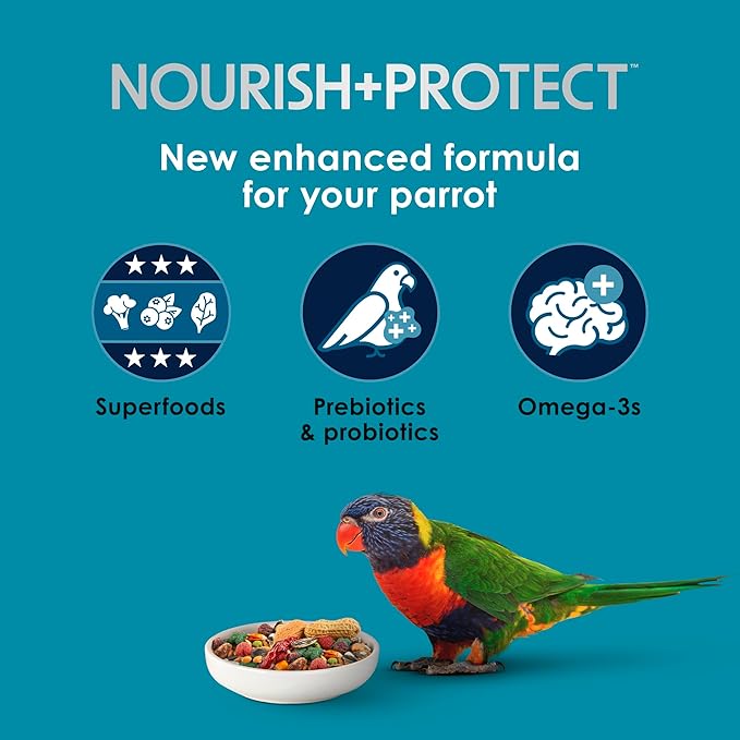 Kaytee Forti-Diet Pro Health Feather Health Parrot Food 25lb