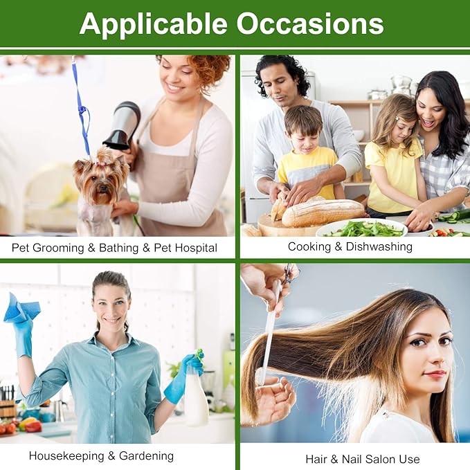 Noverlife Pet Grooming Jacket with Zipper, XL Size, Lightweight Hair Repellent Shirt Style Pet Groomer Smock for Dog Cat Grooming, Hair Salon Barber Hairdresser Work Clothes