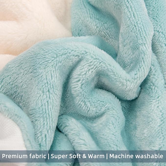 FabriCastle Dog Hoodie Sweater for Small Dogs Boy and Girl, Small Dog Clothes XS XXS Puppy Sweatshirt, Pet Outfit, Cat Clothing Super Soft Warm Snap On Closure (Green-Cream, XX-Small)