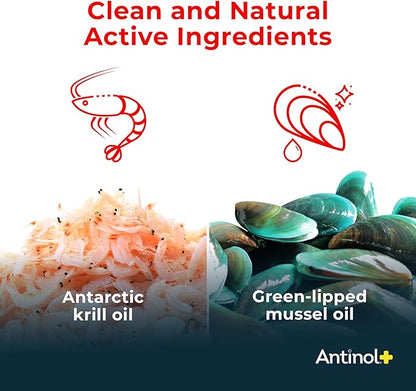 Plus, Mobility, Hip, and Joint Supplement for Cats, Green-Lipped Mussels and Krill Oil - Cat Joint Supplement, 30 Soft Gels