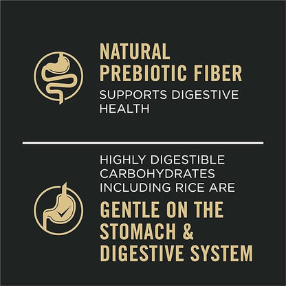 Purina Pro Plan Sensitive Skin and Stomach Wet Dog Food, Salmon and Rice and Lamb and Oat Meal Variety Pack - (Pack of 12) 13 oz. Cans