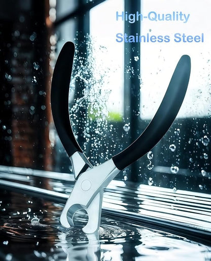 Large Dog Nail Clippers Wide Jaw Opening Heavy Duty Dog Nail Trimmer Cat Claw Clippers(Black)