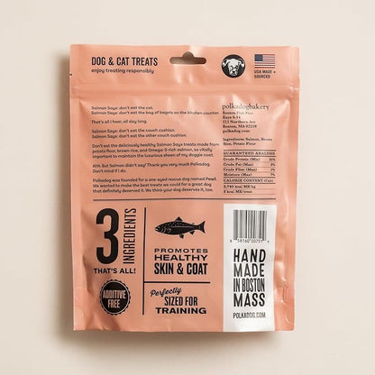 Polkadog Crunchy Training Bits Variety 3-Pack – Includes Chicken Littles, Lucky Duck, Salmon Says – All Natural Training Treats, Handcrafted in USA. Great for Dogs with Allergies – 7oz (Pack of 3)