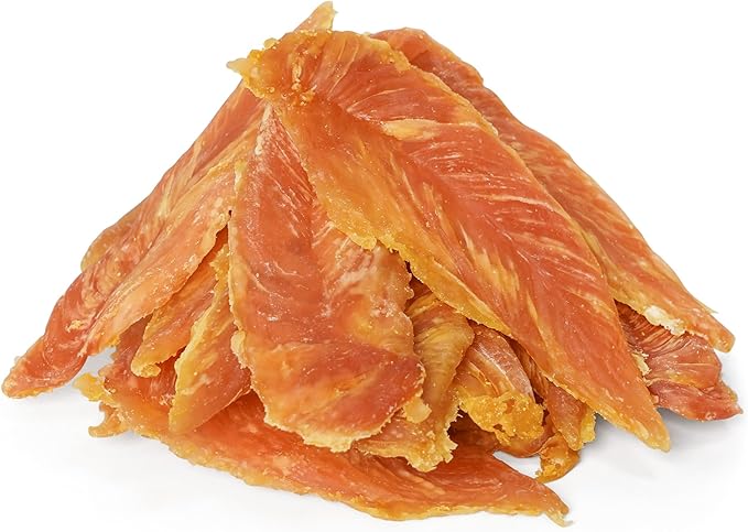 MON2SUN Chicken Jerky Dog Treats Made with Chicken Breast, High Protein & Grain Free, Training Treats for Small to Large Dogs (21 Ounce -Pack of 1)