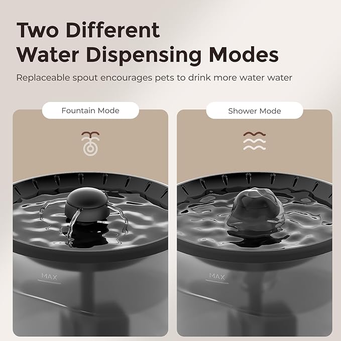 Automatic Cat Feeder 5G WiFi and Water Dispenser, Timed Dry Food Dispenser APP Remote Control, Programmable Portions, with Desiccant, Cat Fountains for Drinking with Filter, Small Pets (Combo)