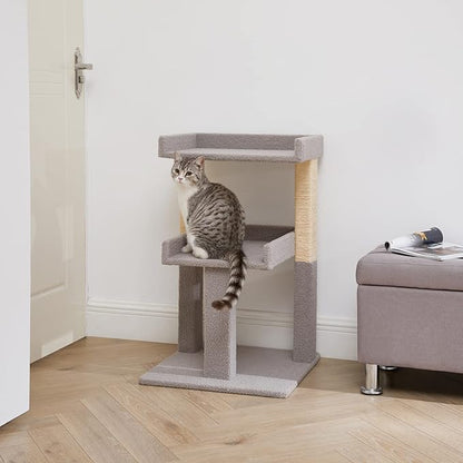 Lulu Large Cat Tower Gray