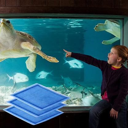 10-20 Gallon Aquarium Filters EZ-Change #2 Filter Cartridge fit Aquarium Filter Cartridge 10 to 20 Power, for Healthier Fish (8 Pcs)