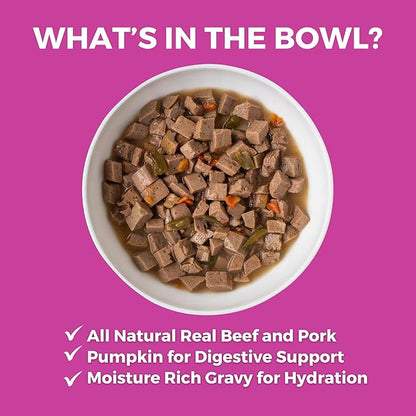 KOHA Santa Fe Skillet Stew for Dogs with Beef and Pork, High Protein Wet Dog Food, 12.7oz Cans (Case of 12)