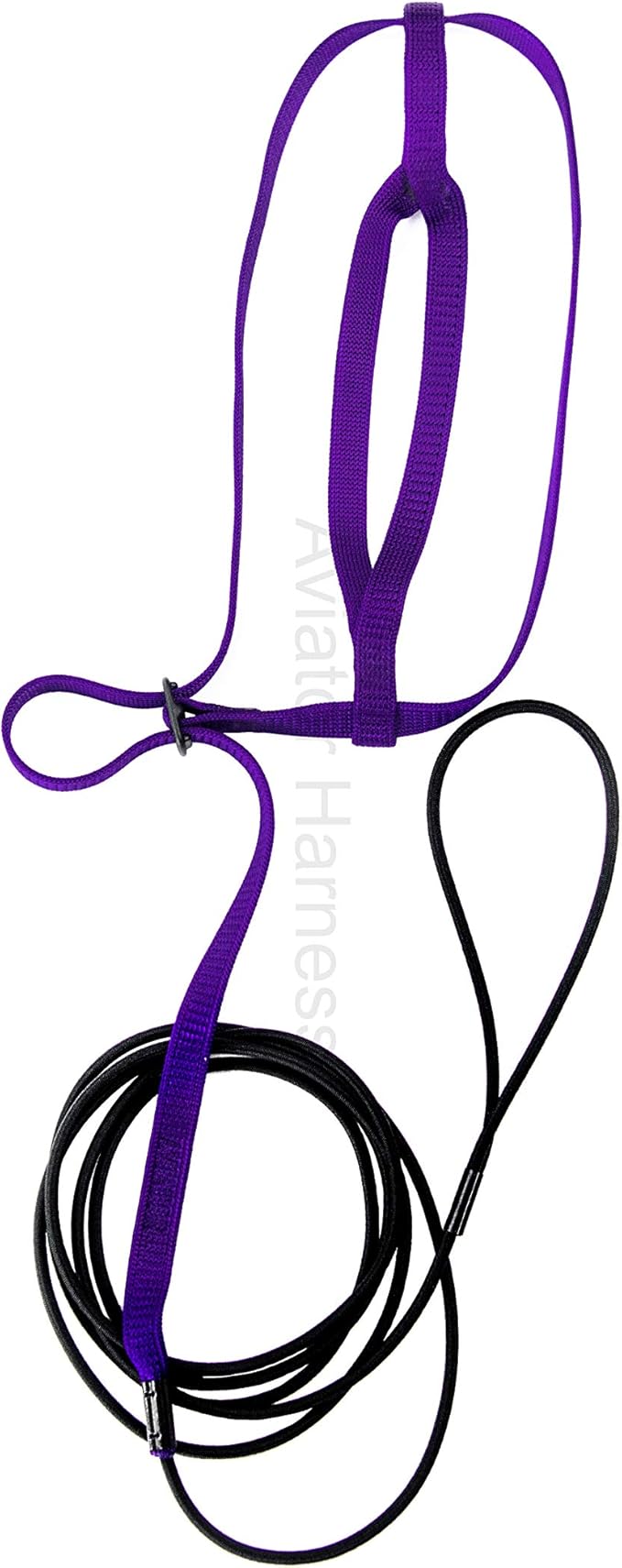 The AVIATOR Pet Bird Harness and Leash: Large Purple