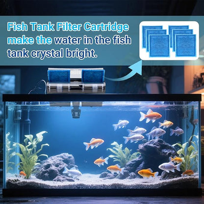 Rite-Size C Filter Cartridges for Penguin Power Filters 275/375 & Original Penguin Power Filters 200/350, 6 Pack