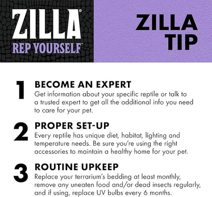 Zilla Reptile Food Munchies Vegetable Mix With Calcium, 4-Ounce