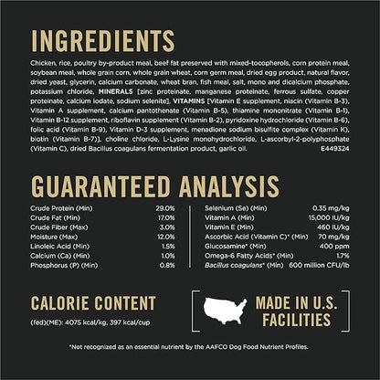 Purina Pro Plan Small Breed Dog Food With Probiotics for Dogs, Shredded Blend Chicken & Rice Formula - 6 lb. Bag