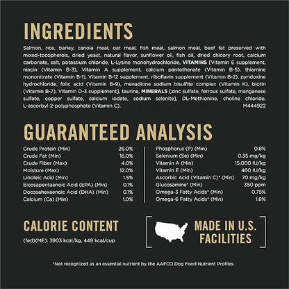 Purina Pro Plan Sensitive Skin and Stomach Dog Food Dry, Adult Salmon & Rice Formula, Digestive Health - 16 lb. Bag