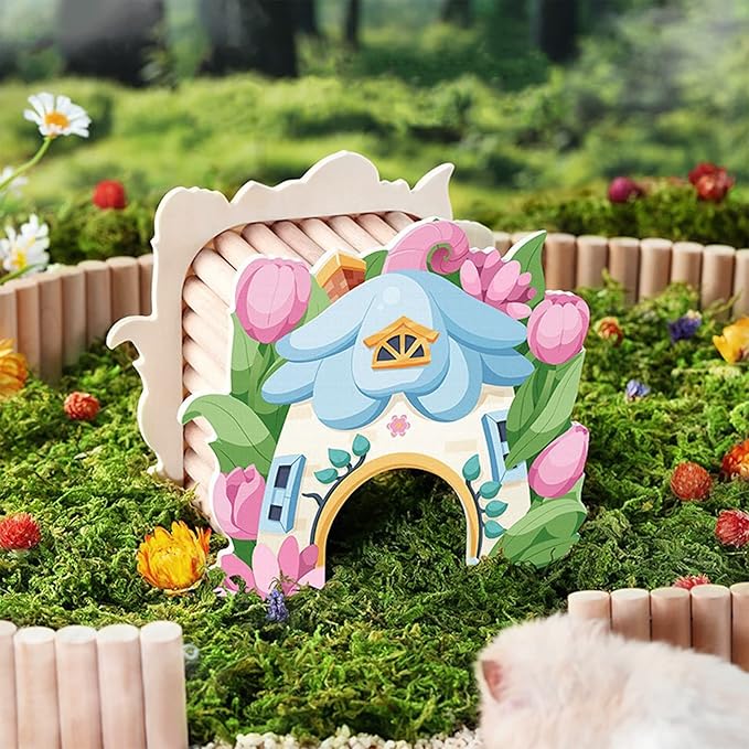 DR.DUDU 5L Forest Moss for Hamster Bedding Nesting, Syrian Gerbils Hamster Cages Accessories, Perfect for Small Animals Terrarium Moss