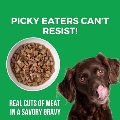 KOHA Pike Place Platter Stew for Dogs with Beef and Salmon, High Protein Wet Dog Food, 12.7oz Cans (Case of 12)