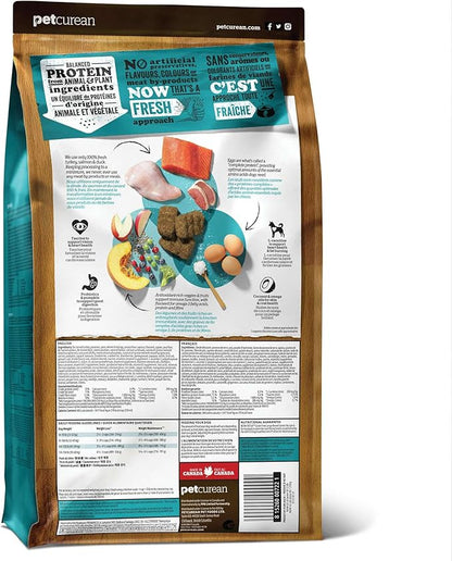 Now Fresh Grain-Free Large Breed Senior Dry Dog Food with Turkey, Salmon & Duck, Premium Kibble Made with Real Meat & Fish, Chicken-Free, Added Glucosamine & Chondroitin for Healthy Joints, 25 lb Bag