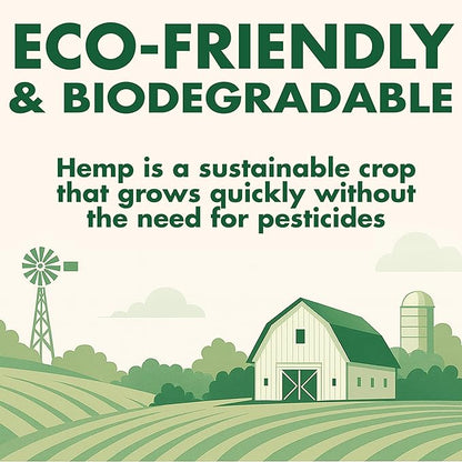 CountryMax Super Absorbent Hemp Bedding – 33 lb Bag (150L / 5.2 cu ft) – Low Dust, Natural Odor Control, Eco-Friendly Pet Bedding for Chicken Coops, Rabbits, Horses & Reptiles