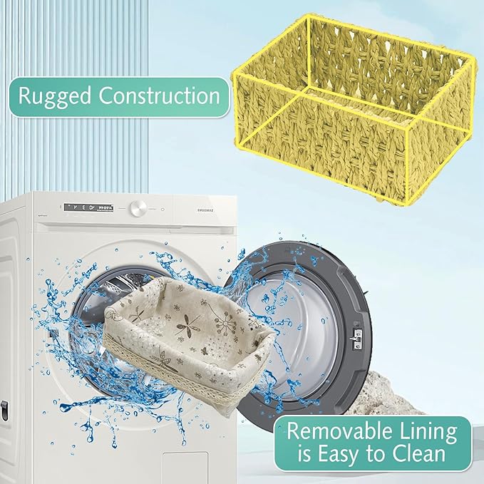 kathson Bird Nest Parrot House Birds Sleeping Bed Straw Weave All Season Hanging Hammock Bird Bed Snuggle Hut Birdcage Accessories for Parakeets Budgies Cockatiels Conures Quaker Parrot(Yellow)