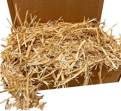 Blue Mountain Hay | Organic Bedding Straw (5 lb) | Natural Pet Bedding & Insulation for Rabbits, Guinea Pigs, Goats, Chickens, Stray & Feral Cats, and Small Animal Shelters