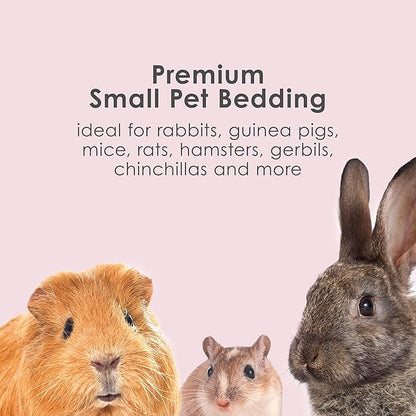 Kaytee Clean & Cozy Colors, Small Animal Bedding with Extreme Odor Control, Plum, 24.6 Liters