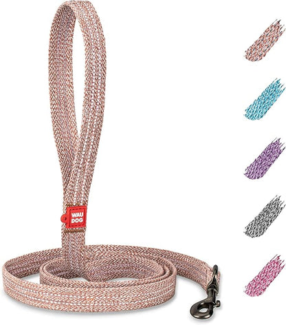 Recycled Cotton Dog Leash Eco-Friendly Alternative to Nylon for Small Medium and Large Dogs - Reflective Strong Dog Leashes for Large Breeds - Puppy Leash
