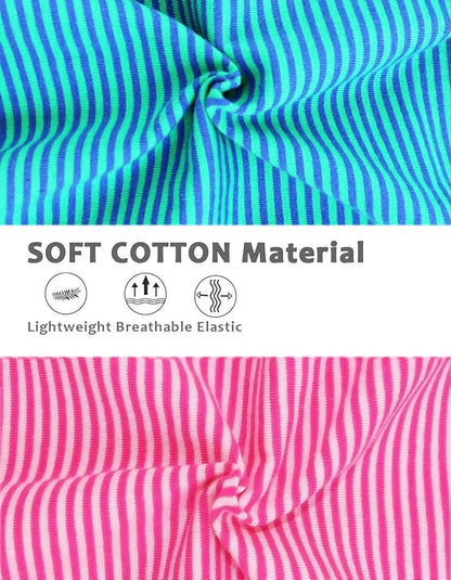 WEONE Dog Summer T-Shirts Striped Cotton Vest,Pet Breathable Soft Basic Clothes for Small Medium Larg Boy Girl Dogs,XS