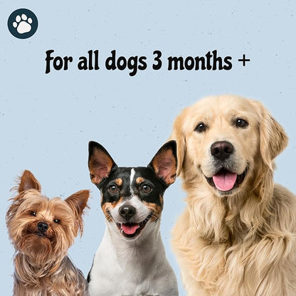 MalsiPree Freeze Dried Dental Chews for Dogs - Clean, Brighten, Freshen Breath & Minimize Tartar - Dog Teeth Cleaning Chews - Anti-Choke - Natural Lysozyme (Chicken Base, 18 pc)