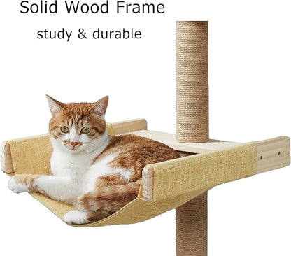 Hammock for Cat Window Tree Accessory Fit for Multi Cats Familes Window Cat Perch for Lounge