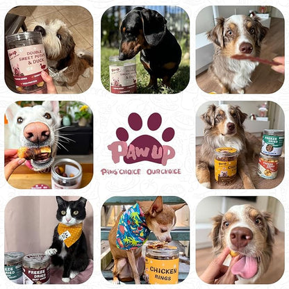 Duck & Sweet Potato Dog Treats, High Fiber Pet Treats for Medium Dogs, Healthy Chews Snacks, High in Protein, 12.5 oz