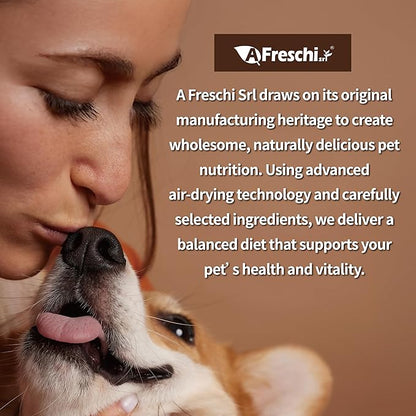 AFreschi Air-Dried Dog Food Turkey Recipe 2.2 lb, All-Natural, Complete & Balanced, Single-Animal Protein, Grain-Free, High-Protein, Limited Ingredients