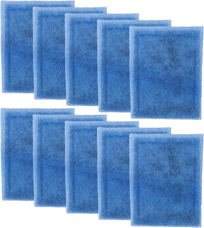 10Pcs Aquarium Filter Cartridge,Compatible for Aqua-Tech 10-20 Power Filters, Replacement for AquaTech EZ-Change #2 Fish Tank Power Filter Cartridge Replacement