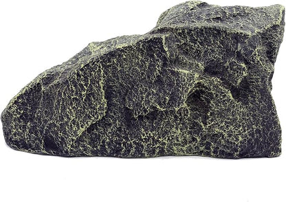 JIHAQUA Reptile Hide Medium Rock Snake Hide Cave Hideout Terrarium Habitat Decor Ornament Bearded Dragon Tank Accessories